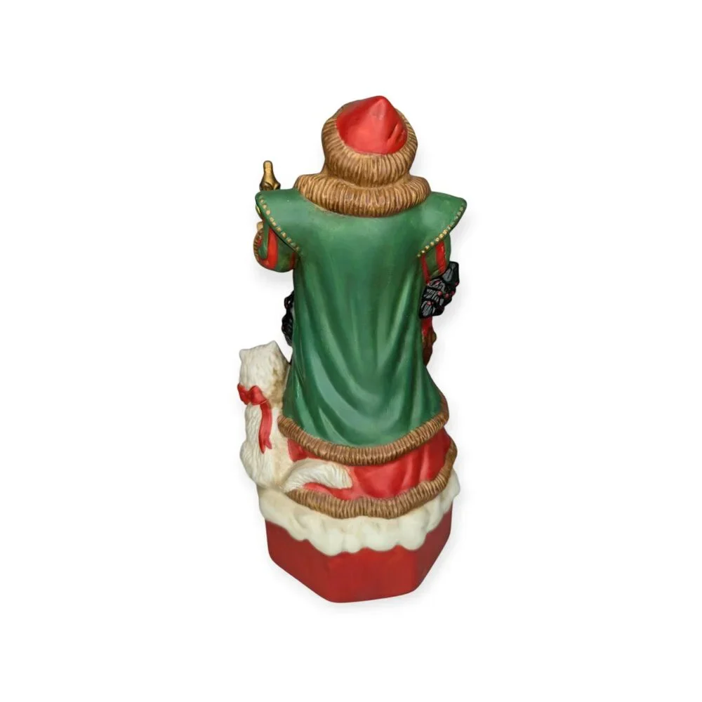 ABC Distributing Inc Merry Ole Soul Musical Santa Claus Figurine Music Box